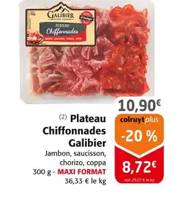 Colruyt Galibier Plateau Chiffonnades offre