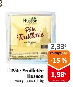 Colruyt Husson Pâte Feuilletée offre