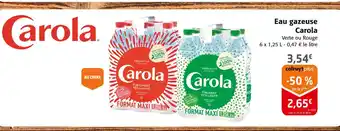 Colruyt Carola Eau gazeuse offre
