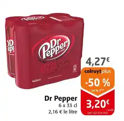 Colruyt Dr Pepper offre