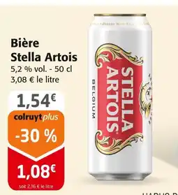 Colruyt Stella Artois Bière offre