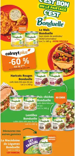 Colruyt Bonduelle Le Maïs offre