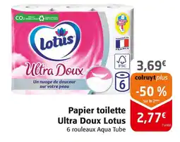 Colruyt Lotus Papier toilette Ultra Doux offre
