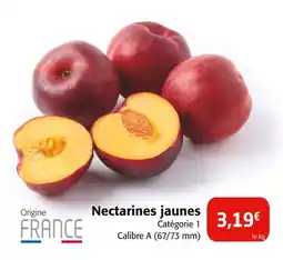 Colruyt Nectarines jaunes offre