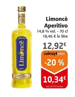 Colruyt Limoncè Aperitivo offre
