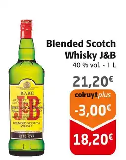 Colruyt J&B Blended Scotch Whisky offre
