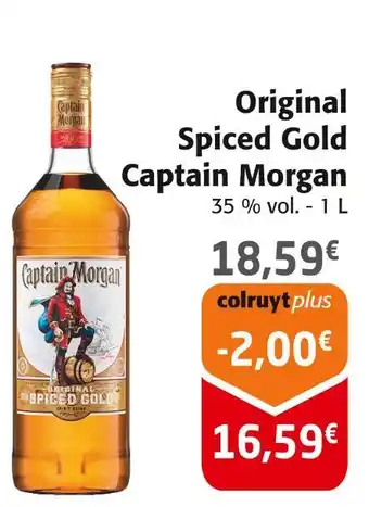 Colruyt Captain Morgan Original Spiced Gold offre