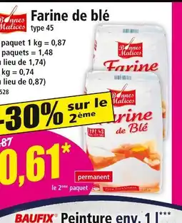 Norma BONNE MALICE Farine de blé offre