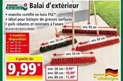 Norma POWERPLUS GARDEN Balai d'extérieur offre