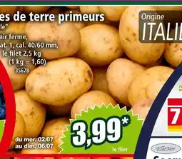 Norma Pommes de terre primeurs Annabelle offre