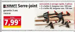 Norma KRAFT WERKZEUGE Serre-joint offre