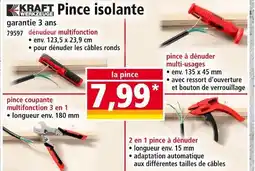 Norma KRAFT WERKZEUGE Pince isolante offre