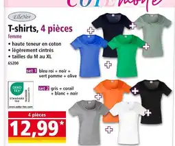 Norma ELLENOR T-shirts 4 pièces femme offre