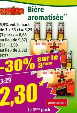 Norma COMPANEROS Bière aromatisée offre