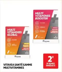 Auchan Vitavea santé gamme multivitamines offre
