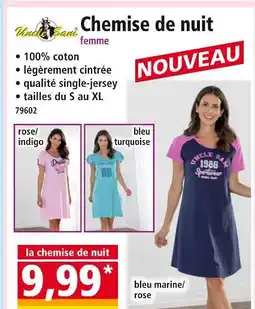 Norma UNCLE SAM Chemise de nuit offre
