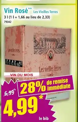 Norma LES VIEILLES TERRES Vin rosé offre