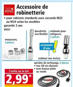 Norma CASA ROYALE Accessoire de robinetterie offre