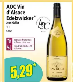 Norma JEAN GELLER AOC Vin d'Alsace Edelzwicker offre