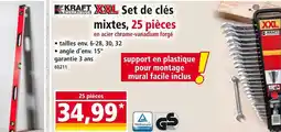 Norma KRAFT WERKZEUGE Set de clés mixtes offre