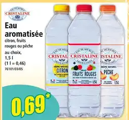 Norma CRISTALINE Eau aromatisée citron offre