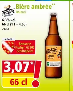 Norma FISCHER Bière ambrée doloreï offre