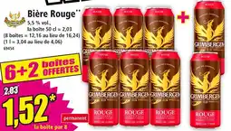Norma GRIMBERGEN Bière rouge offre