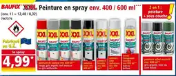 Norma BAUFIX Peinture en spray env. 400 / 600 ml offre