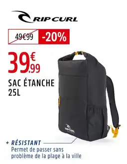 Intersport Rip Curl Sac étanche 25L offre