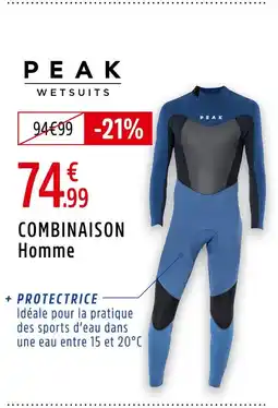 Intersport Peak Combinaison Homme offre