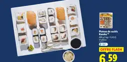 Lidl Kazoku Plateau de sushis offre