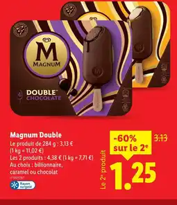 Lidl Magnum Double Chocolate offre