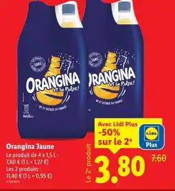 Lidl Orangina Orangina Jaune offre