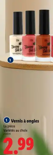 Lidl Cien Vernis à ongles offre