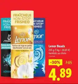Lidl Lenor Lenor Beads offre