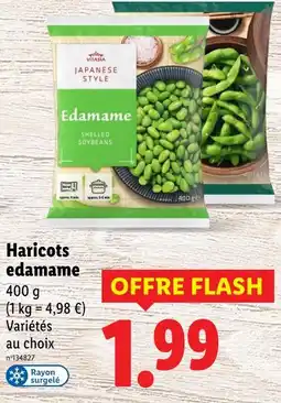 Lidl Vitasia Haricots edamame offre