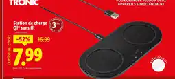 Lidl TRONIC Station de charge Qi sans fil offre