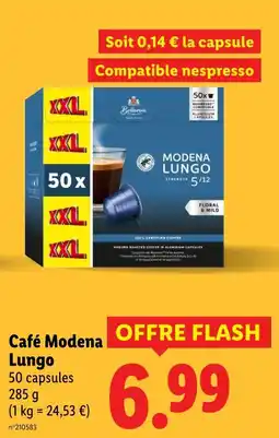 Lidl Lungo Café Modena offre