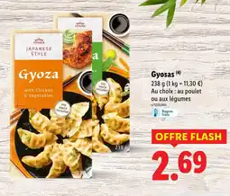 Lidl Vitasia Gyoza with Chicken & Vegetables offre