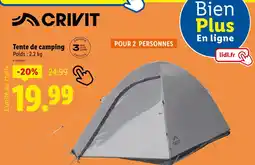 Lidl CRIVIT Tente de camping offre