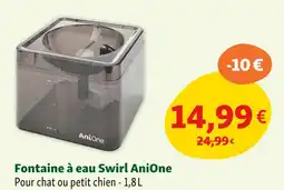 Maxi Zoo AniOne Fontaine à eau swirl offre