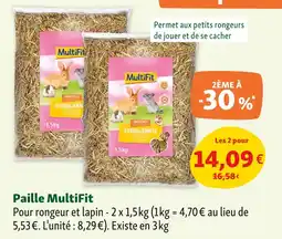 Maxi Zoo Multifit Paille multifit offre