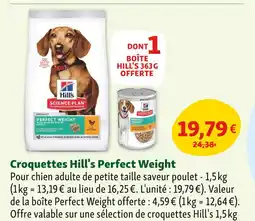 Maxi Zoo PERFECT WEIGHT Croquettes hill's offre