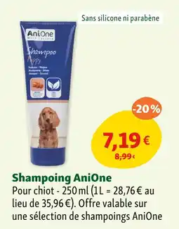 Maxi Zoo ANIONE Shampoing Puppy offre