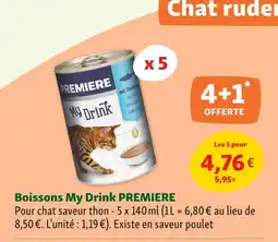 Maxi Zoo PREMIERE Boissons my drink offre