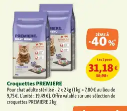 Maxi Zoo PREMIERE Croquettes premiere offre