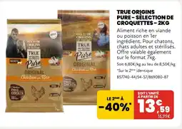 Animalis True Origins Pure Sélection de croquettes - 2kg offre