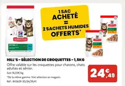 Animalis Hill's Sélection de croquettes - 1,5kg offre