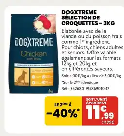 Animalis Dogxtreme Sélection de croquettes - 3kg offre