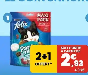 Animalis Felix Snacks party mix - 200g offre